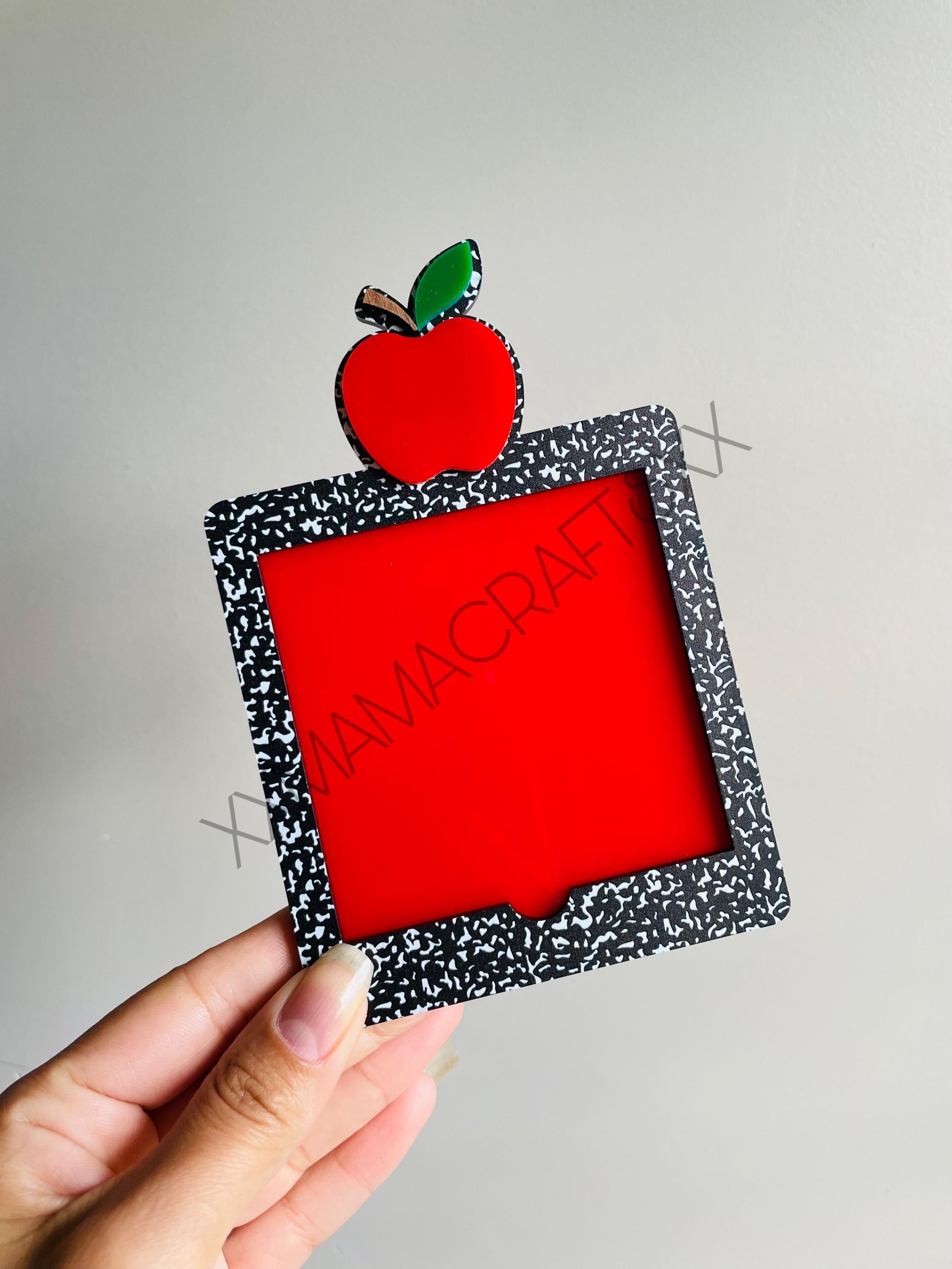 Teacher Sticky Notepad Holder - Acrylic