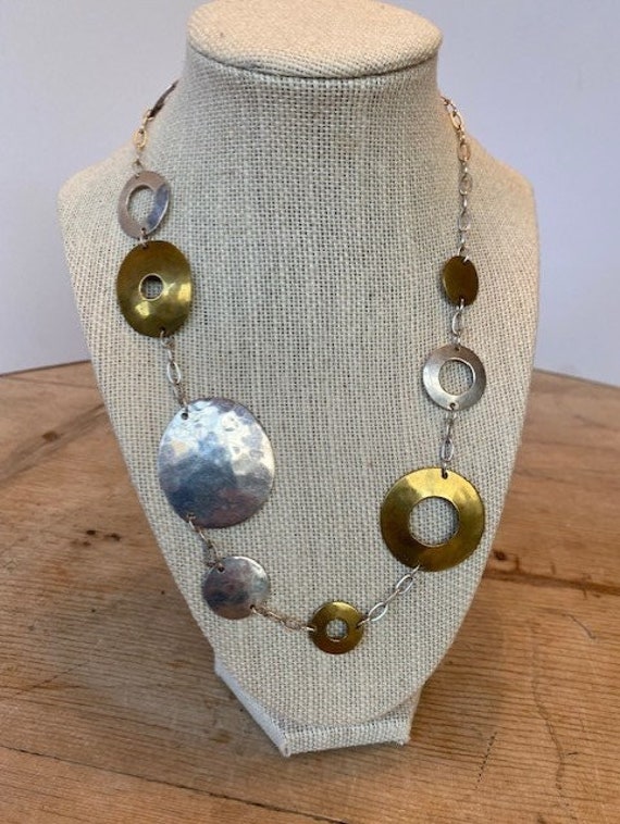Robert Lee Morris RLM Studios Sterling Silver and Brass Robert Lee Morris RLM Studios Sterling Silver and Brass