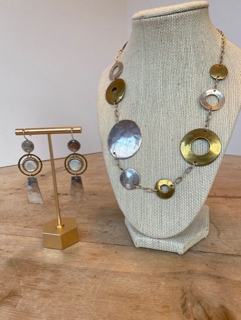 Robert Lee Morris RLM Studios Sterling Silver and Brass