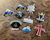 Vintage Western US Ski Resort Pin Lapel Pins Hat Pins Steamboat, Snowmass, Crested Butte, Taos, Buttermilk, Taos, Aspen