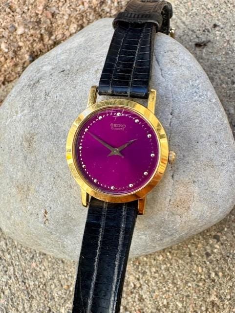 Seiko Purple - Etsy