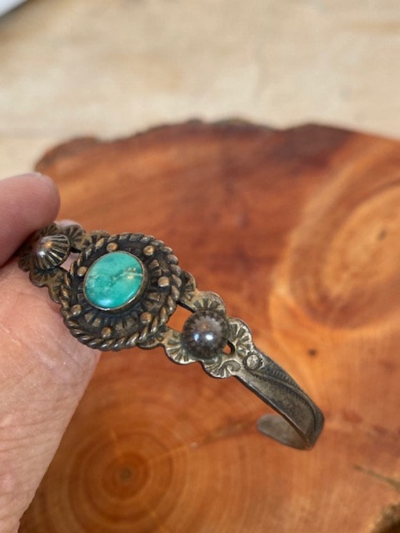 Bell Trading Post Sterling Silver and Turquoise C… - image 7