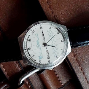 Montre soviétique Raketa , montre ancienne, montre homme, montre vintage, montre classique, montre homme, montres pour homme, montre vintage image 9