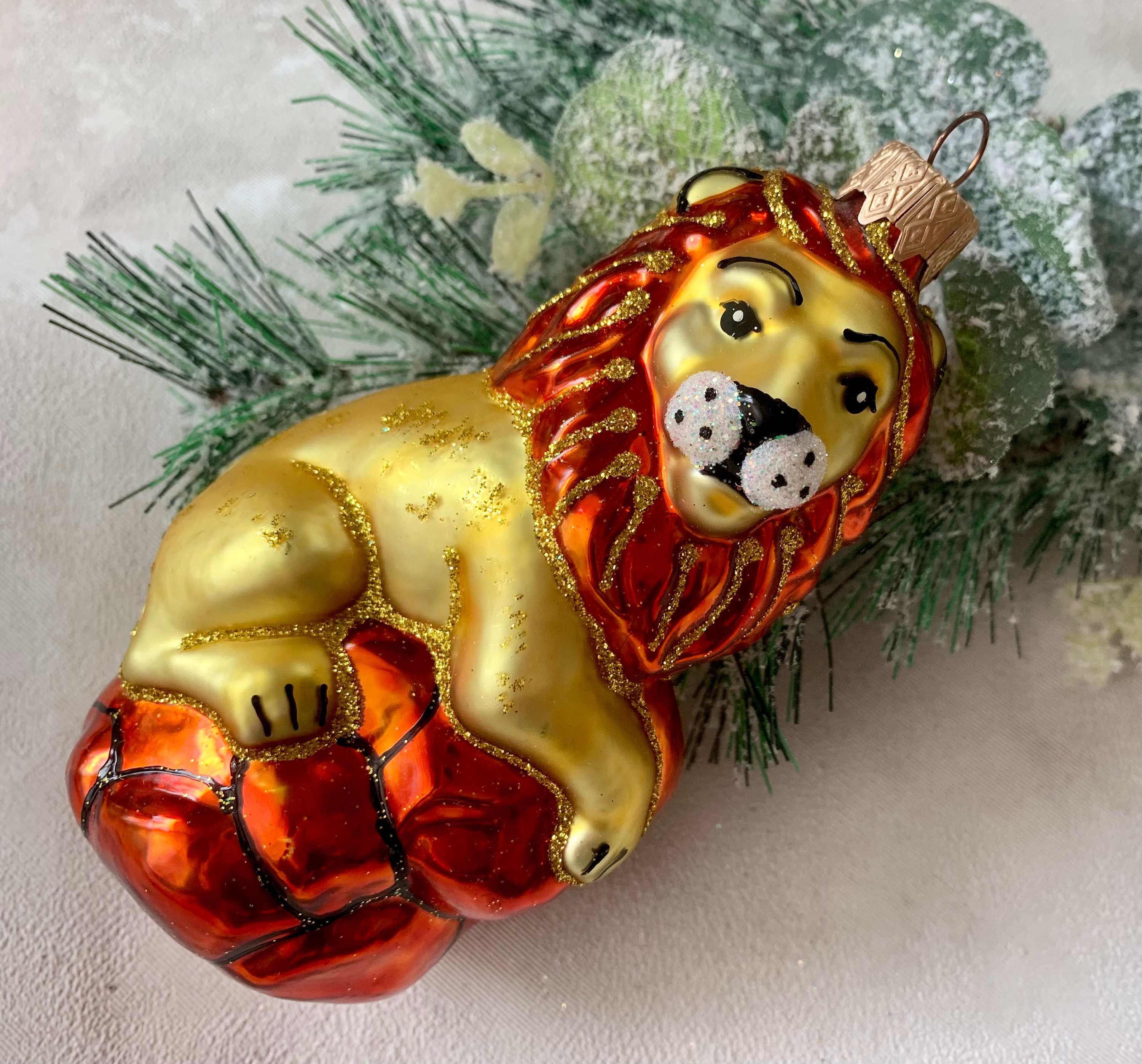 Lion Christmas Ornaments 