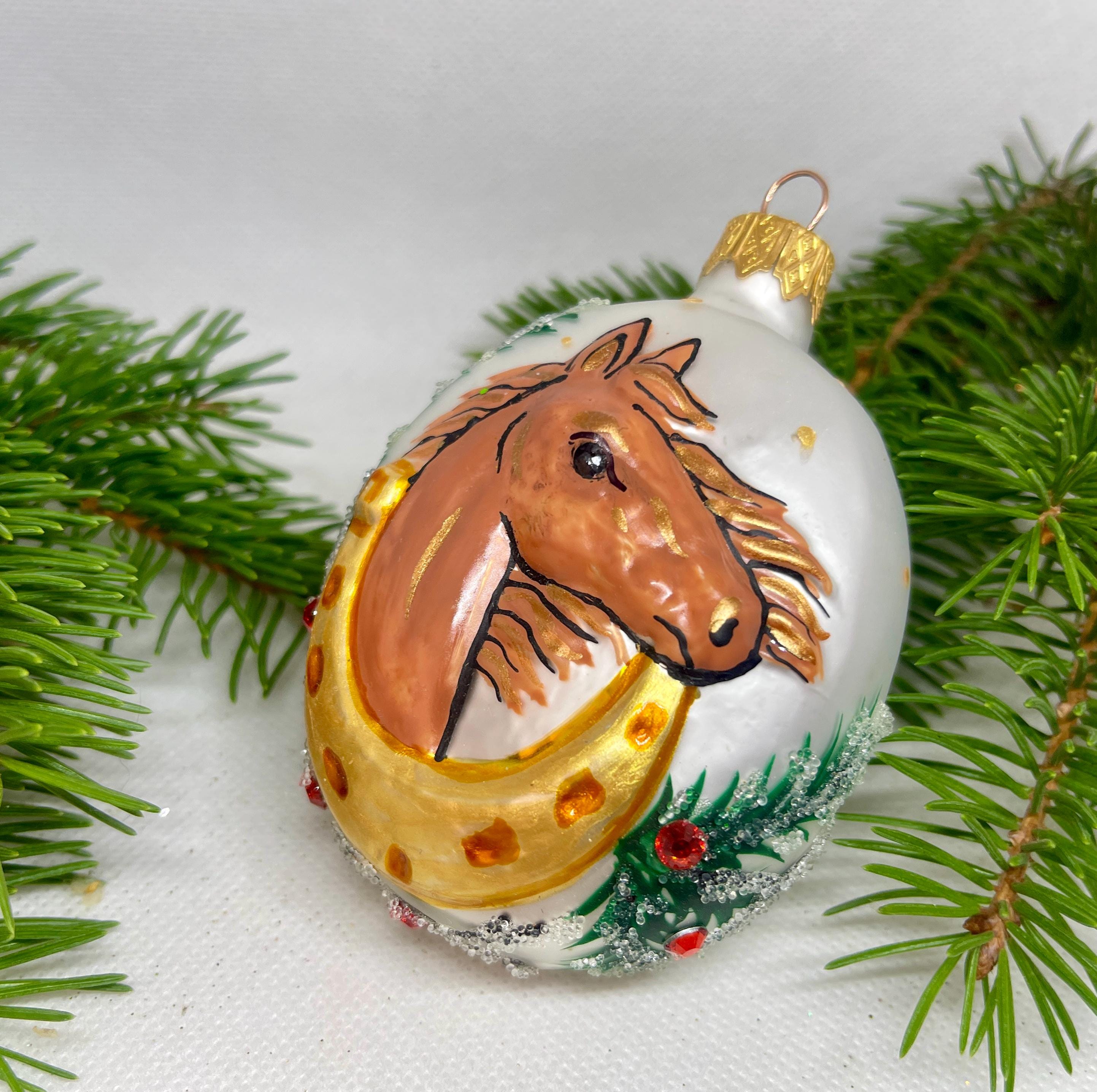 く*ん様 木製馬のロッキングホースクリスマス飾りオルゴール 楽天市場