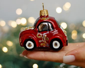 Décorations De Noël Pour Voiture - Bonhomme De Neige Et Père Noël Suspendus - Accessoire Mignon Pour SUV Et Voitures - 2