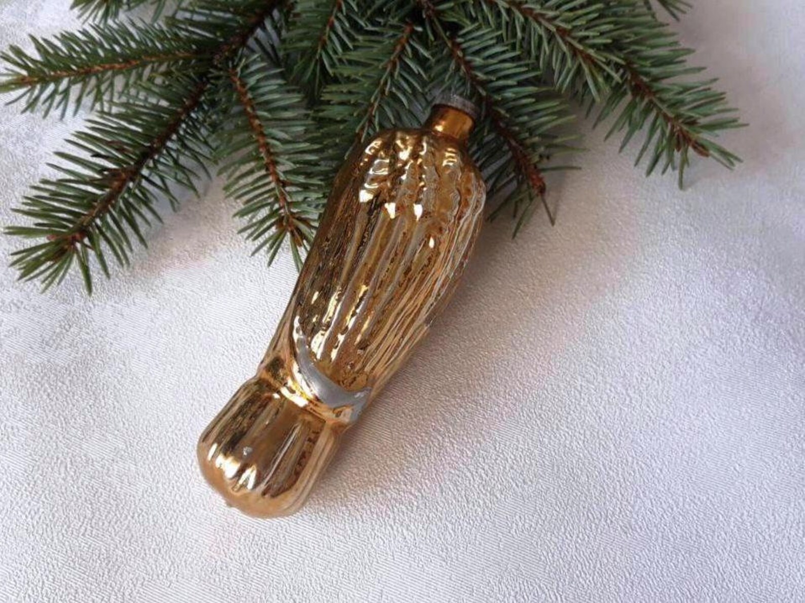 Sheaf of Wheat Vintage Antique Christmas Glass Ornament1950s Etsy UK