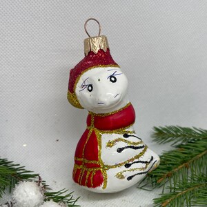 Schlange Christbaumschmuck, Mundgeblasener Glasschmuck, handgefertigter Glasschmuck, XMAS 2025, Weihnachtsgeschenk