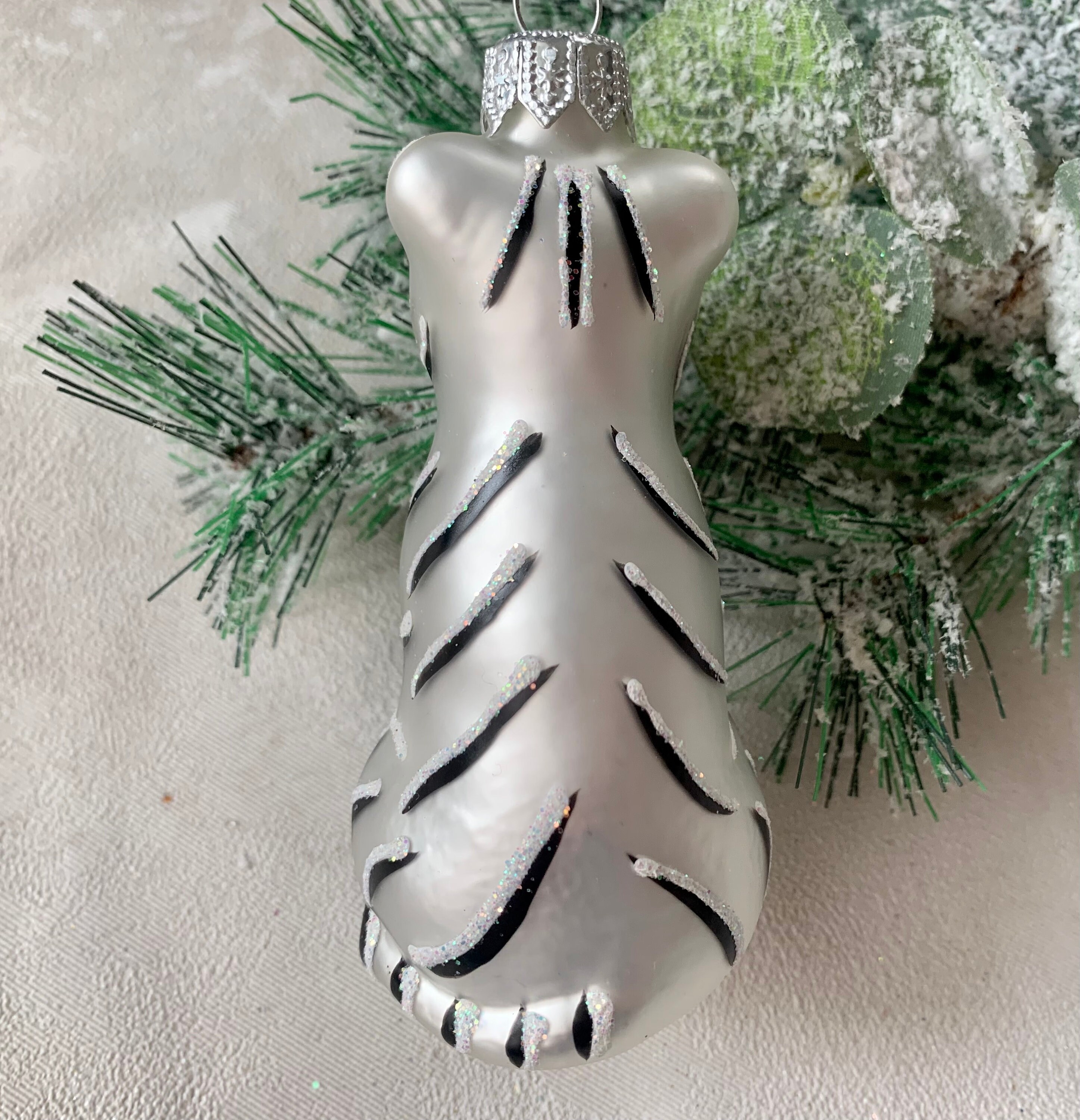 TIGER Glass Christmas Ornament Gift ideasChristmas Etsy