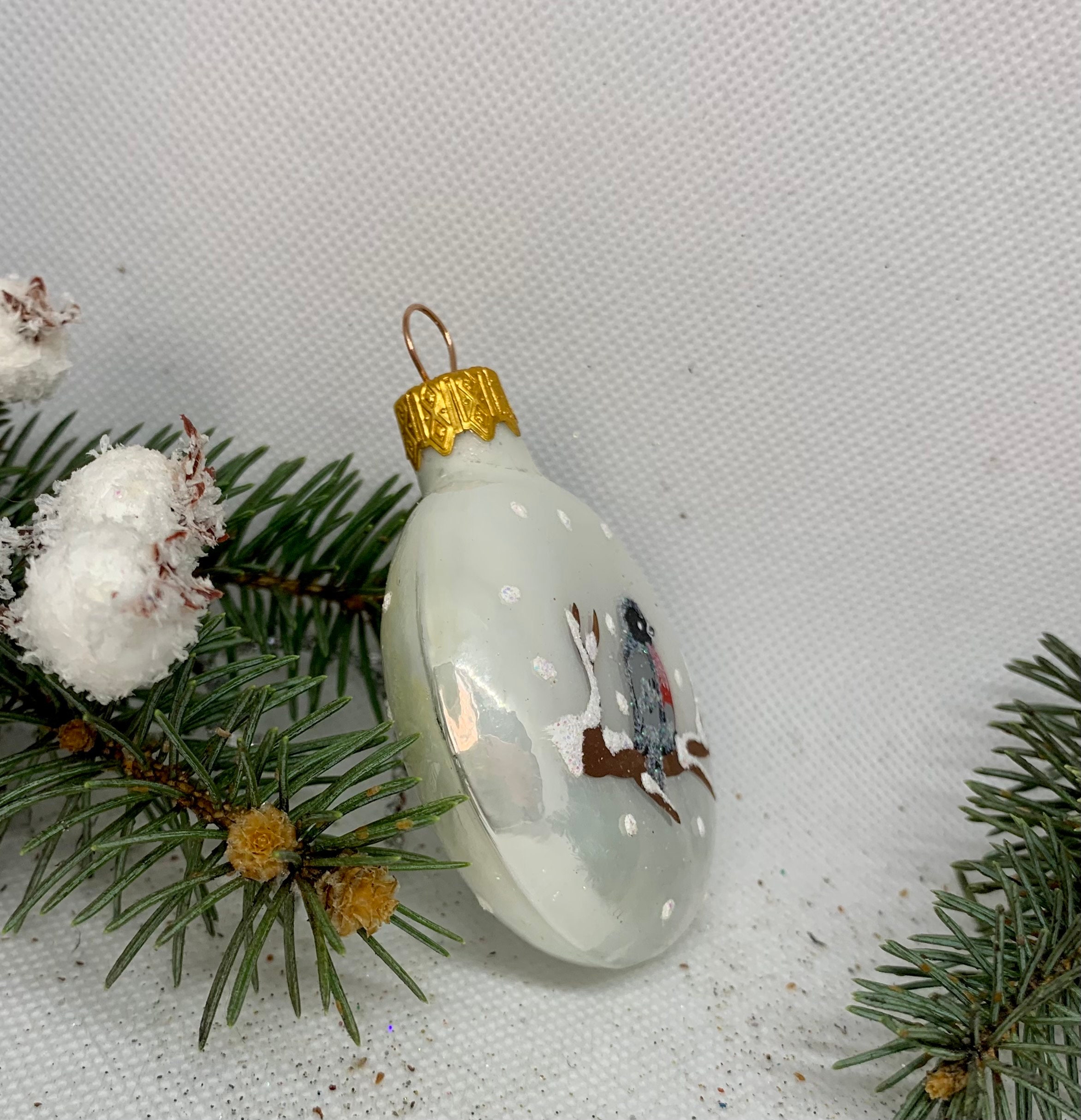  Frosted Lemon Wedge Hand Blown Glass Christmas Ornament - Case  of 12 : Home & Kitchen