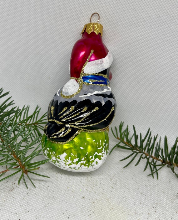 Décoration De Noël En Verre Petit Oiseau, Décorations En Verre Soufflé à La Main, Décoration D'hiver Artisanale, Idées Cadeaux, Décoration De Vacances, Noël 2025 - France