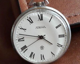 懐中時計　ロシア　raketa pocket watch Russia ソ連 Vintage Pocket Watch Raketa Soviet Pocket Watch Ussr Pocket