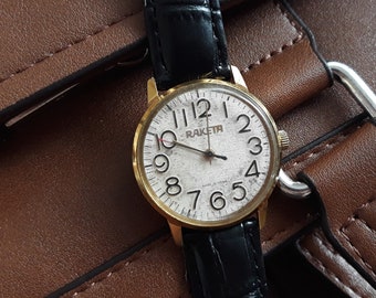 montre vintage, montre Raketa, montre homme, montres pour hommes, montre vintage, montre mécanique, montre rétro, montre homme