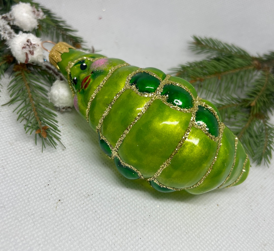 Elegant Caterpillar Christmas Ornaments Photos