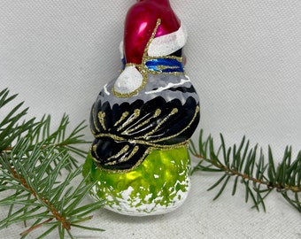 Décorations De Noël En Cristal - Ornements Transparents Avec Motifs D'oiseaux 2D, 10x14cm - Idéal Pour Sapin, Cheminée Ou Centre De Table - 9