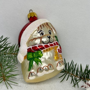 Mundgeblasener Glasanhänger, handgefertigter Glasschmuck, Weihnachtsbaumschmuck, Weihnachten 2025, Weihnachtsgeschenk
