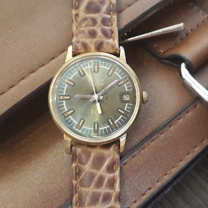 Vintage  Mechanical Watch for Men | Retro Wristwatch | Classic Leather Strap | Montre Homme | Manual Wind | Gift for Him