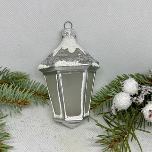 Flashlight Christmas glass ornament, Mouth blown handmade glass ornaments, crafted Christmas tree glass decorations, XMAS 2023