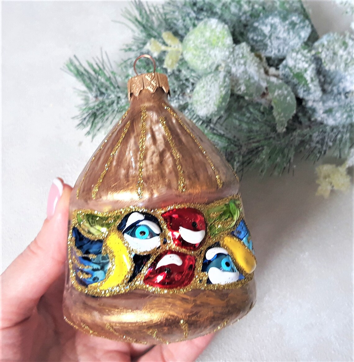 Set of Birds Glass Christmas Ornament Gift ideasChristmas Etsy