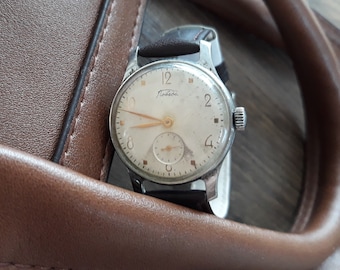 Vintage watch, Pobeda watch, montre homme, Wrist watches for men, watch vintage, Mechanical watch, Retro watch,  men watch