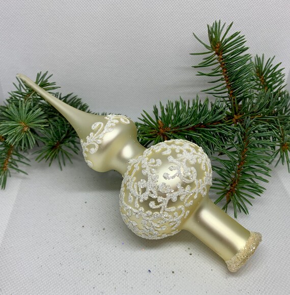 8 inch white christmas ornaments Clearance