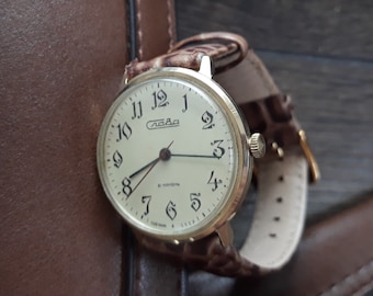 Vintage watch, SLAVA watch, montre homme, Wrist watches for men, watch vintage, Mechanical watch, Retro watch, men watch