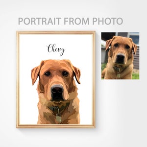 Pet Painting PEEKABOO Dog Portrait Pet Lovers Gift Pet Loss Gift Dog Personalized Pet Portrait Custom Dog Dog Drawing Pet Portrait