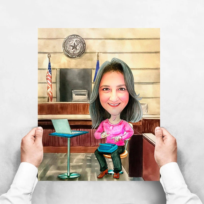 Court Reporter Art Etsy