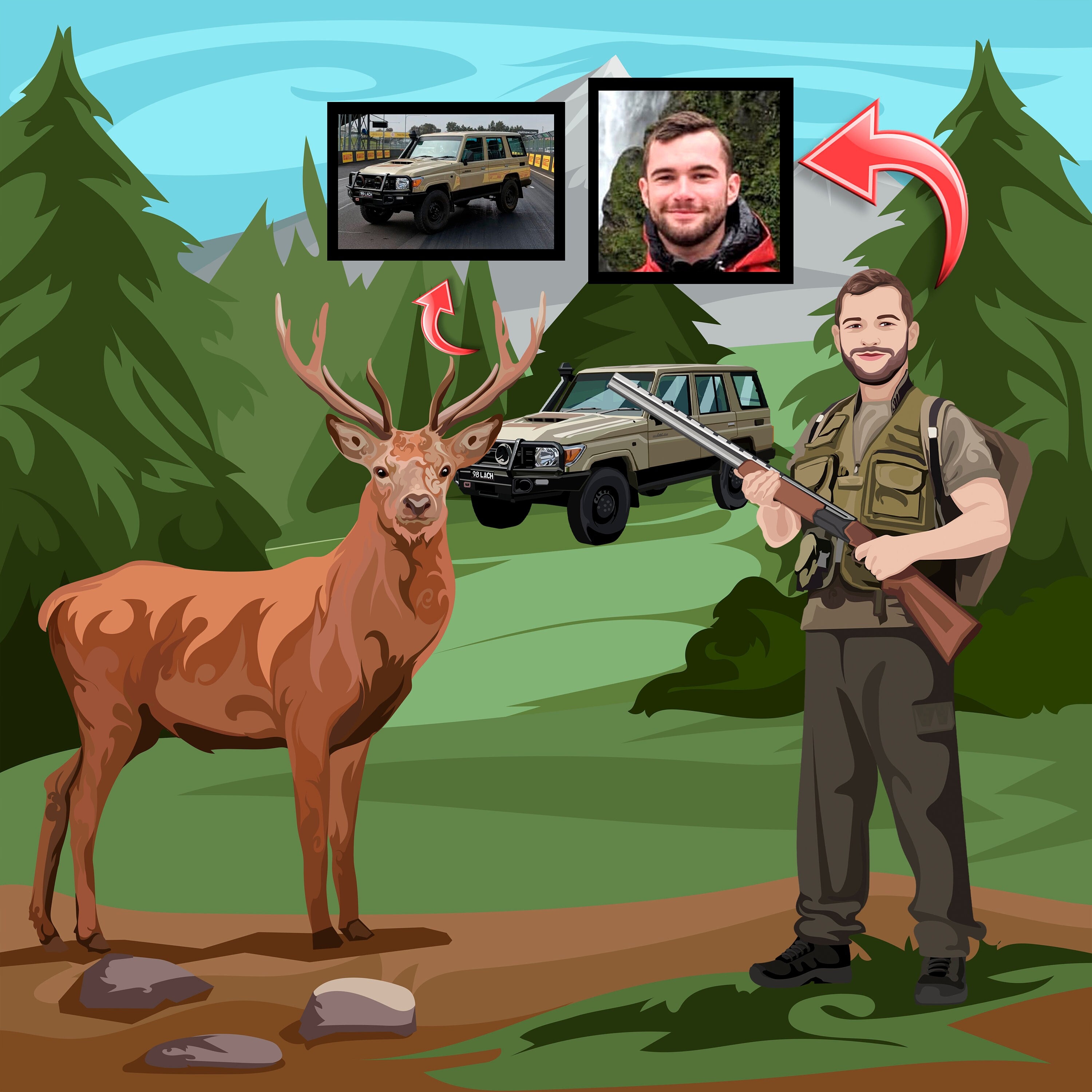 Funny Deer Hunting Memes - 8l57n3w