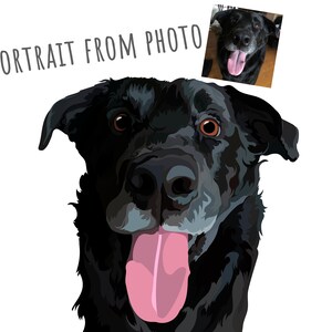 Pet Portrait Dog Pet Painting PEEKABOO Portrait Pet Lovers Gift Pet Loss Gift Dog Personalized Pet Portrait Custom Dog Pet Gift Drawing