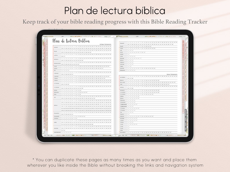 Bible espagnole Reina Valera, journal de prières, notes de sermon (téléchargement numérique) image 4