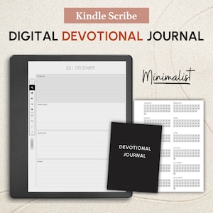 Digital Devotional Journal for Kindle Scribe