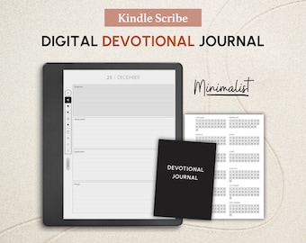 Digitaal devotional Journal voor Kindle Scribe