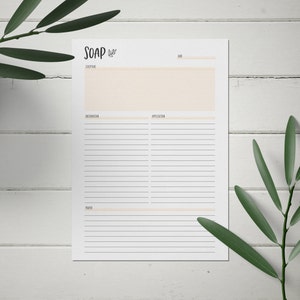 May include: Printable SOAP journal page with sections for scripture, observation, application, and prayer. The page has a simple design with a floral accent and the word "SOAP" at the top.