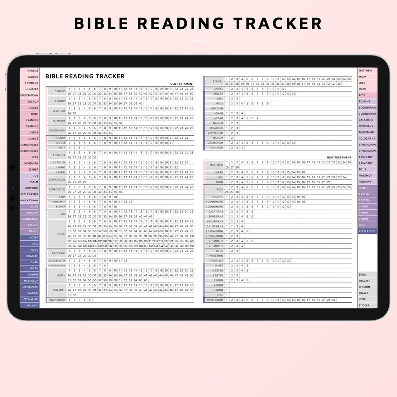 Grid Scripture Journal Purple Digital Bible Journal, Grid, Goodnotes, Prayer & Sermon Notes ...