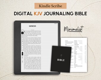 Digitale KJV Journaling Bijbel voor Kindle Scribe