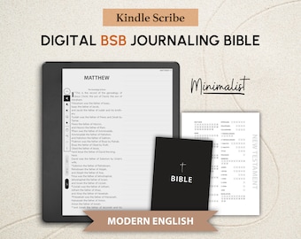 Digital BSB Journaling Bible for Kindle Scribe