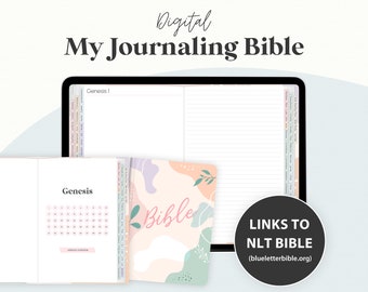 Digital My Journaling Bible / Abstract Pastel / NLT