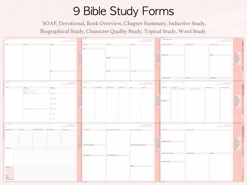 Ultimate Digital Bible Journal Goodnotes Notability and Etsy
