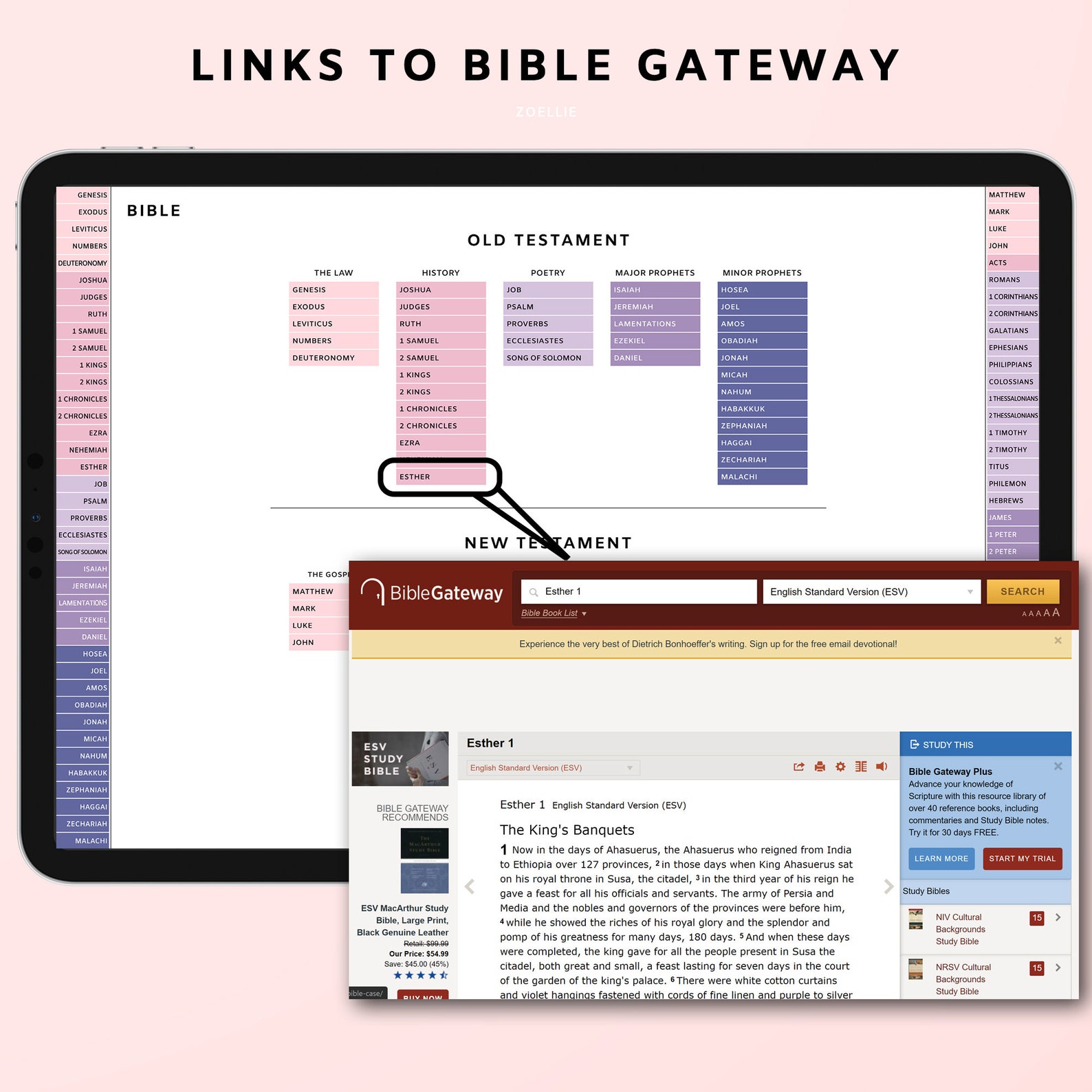 Grid Scripture Journal Purple Digital Bible Journal, Grid, Goodnotes, Prayer & Sermon Notes ...