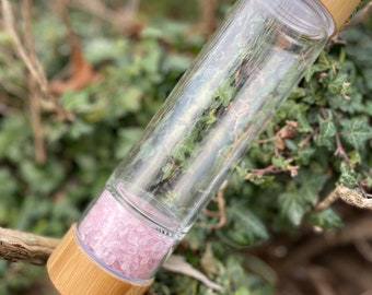 Rose quartz Water Bottle