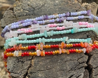 Crystal Waist beads