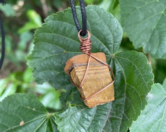 Tigers eye Crystal Necklace