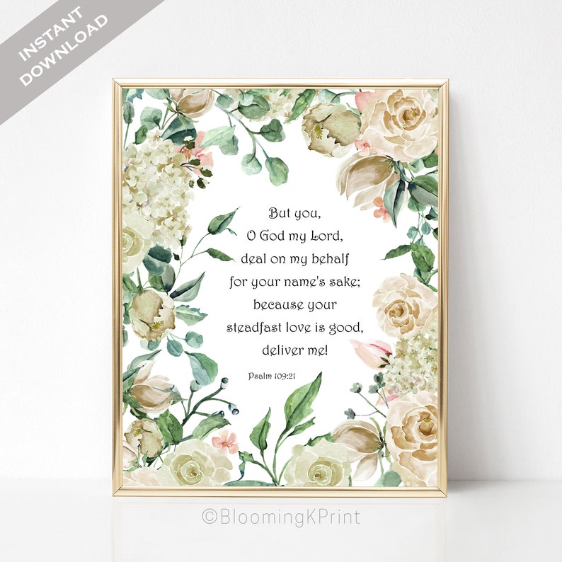 Psalm 10921 Rustic Scripture Wall Art Nursery Scripture Etsy