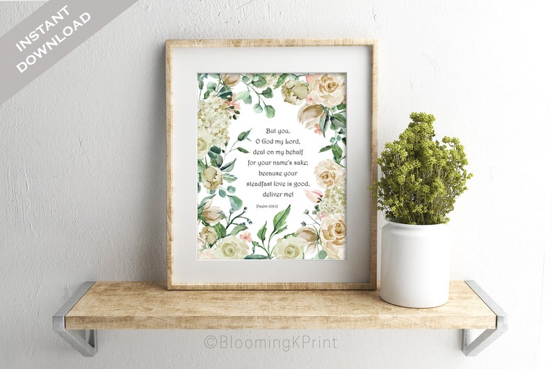 Psalm 10921 Rustic Scripture Wall Art Nursery Scripture Etsy