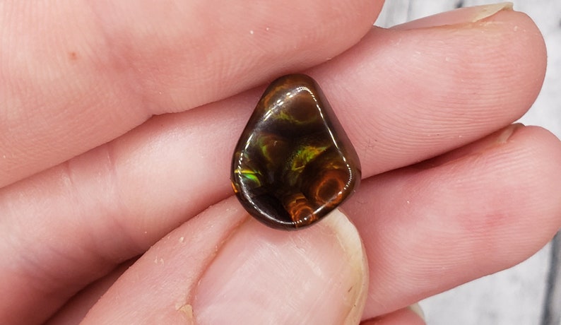 Fire Agate Cabochon #37