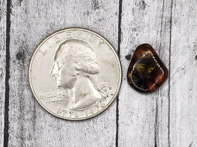 Fire Agate Cabochon #37