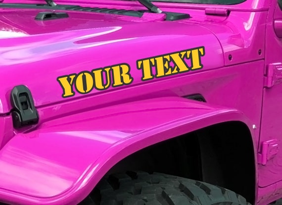 Jeep cheap decals etsy