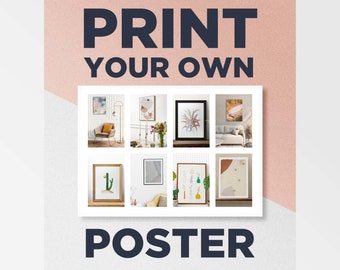 Custom Poster Printing - Personalized Posters - Movie Posters - Family Photo Posters - Wedding Posters - Custom Posters - Comics Posters