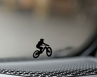 2x Mountain Bike Windshield Decals - 2x MTB Decals - 2x MTB Windshield Decals - 2x MTB Stickers - Bike Decals - Bike Stickers - Bike Decals